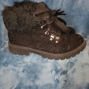 Black boots from Justice